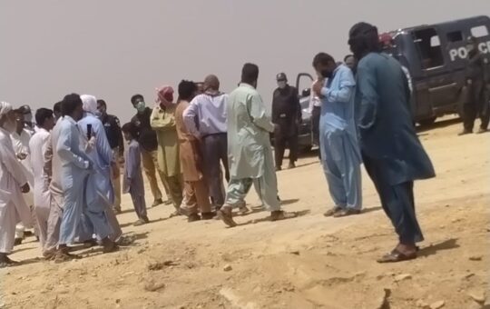 resisting Bahria Town administration, Malir villagers