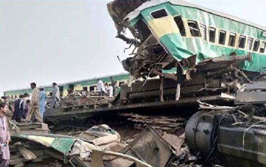 Dahrki rail crash