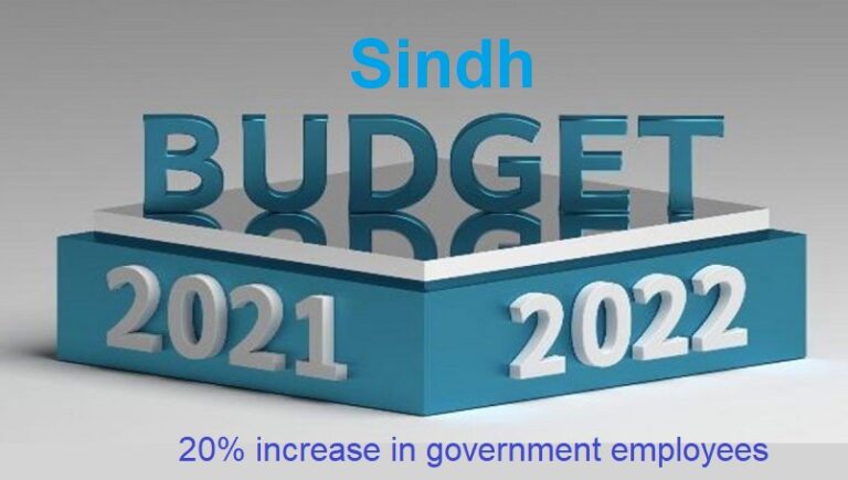 Sindh Budget 2021-22