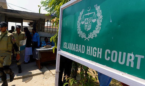 Rich result son google SERP when searching for 'Islamabad High court'