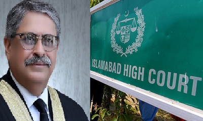 Rich result son google SERP when searching for 'Islamabad HC'