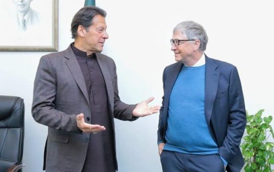 Rich result son google SERP when searching for 'Imran meets Bill Gates'
