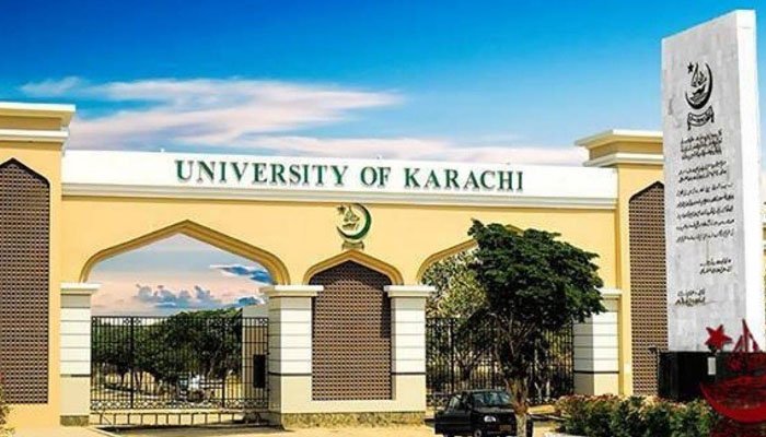 Rich result son google SERP when searching for 'Karachi university'