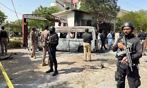Karachi university blast