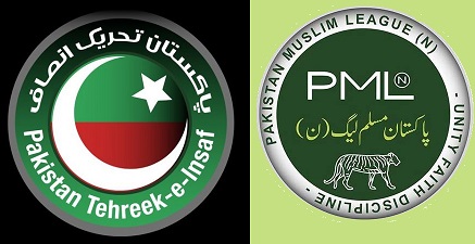 PMLN - PTI -Logo