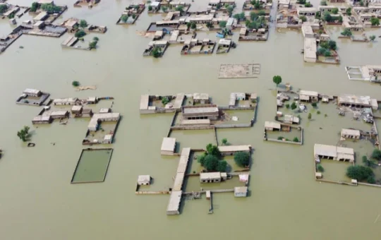 flood satellite photo