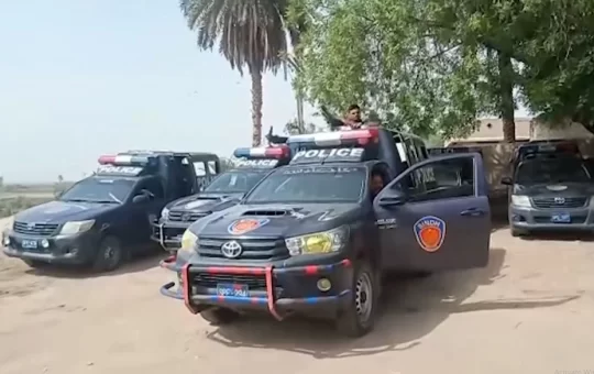 Police in katcha area