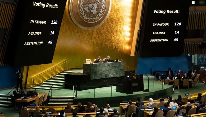 Gaza UN voting